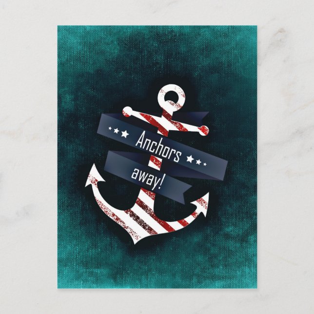 Ankerschiff Postkarte (Vorderseite)