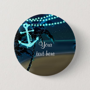 Ankerstrand & Palmen Nachtlicht Pin Button