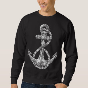 Ankertau Schifffahrt Segeln Segel Meer Sweatshirt