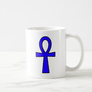 Ankh ägyptisches hieroglyphisches tasse