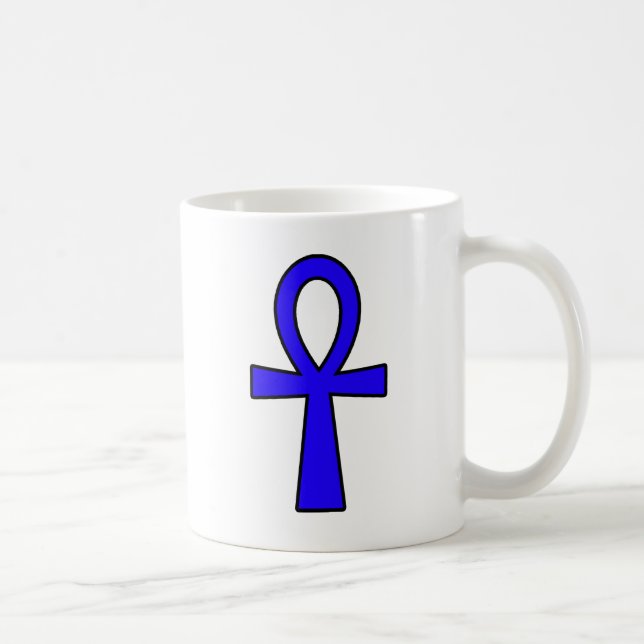 Ankh ägyptisches hieroglyphisches tasse (Rechts)