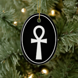 Ankh Ägyptisches Symbol Keramik Ornament