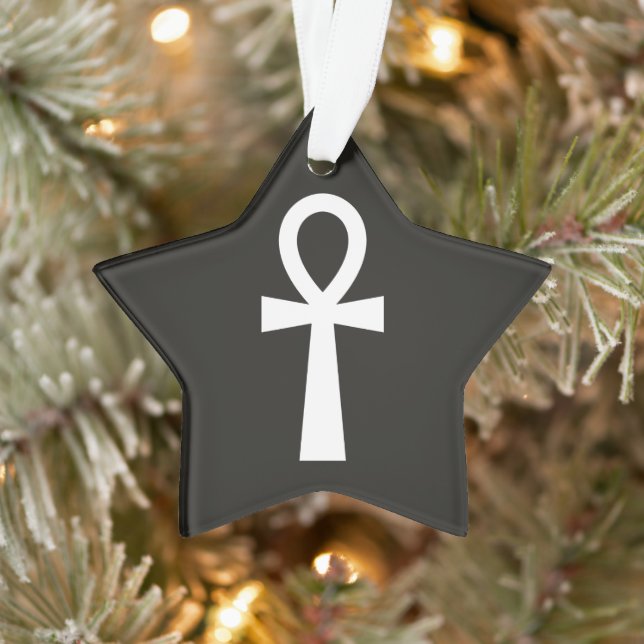 Ankh Ägyptisches Symbol Ornament (Baum)