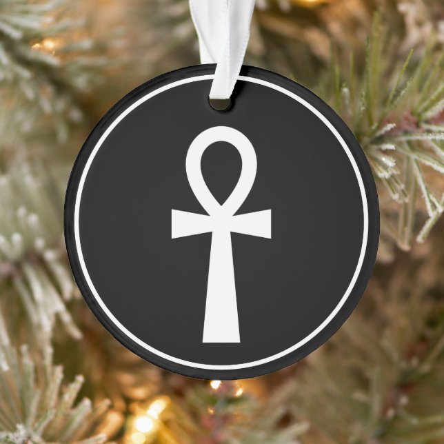 Ankh Ägyptisches Symbol Ornament (Baum)