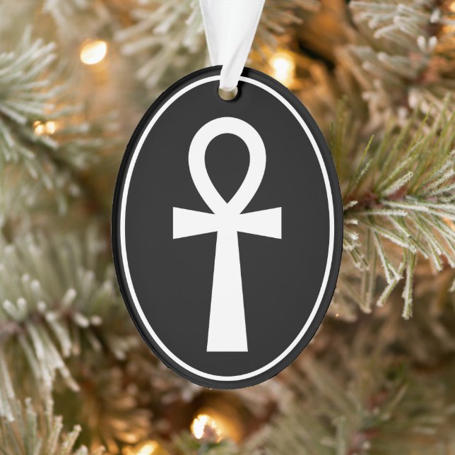 Ankh Ägyptisches Symbol Ornament (Baum)