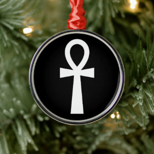 Ankh Ägyptisches Symbol Ornament Aus Metall