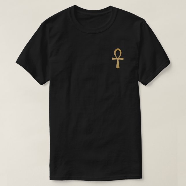 Ankh Cross Ankh of Life Ägyptisch Symbol African T-Shirt (Design vorne)