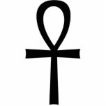 Ankh Egyptian Life Symbol Freistehende Fotoskulptur<br><div class="desc">Der Kahn ist ein altägyptisches hieroglyphisches Symbol,  das am häufigsten in der Schrift und in ägyptischer Kunst verwendet wurde,  um das Wort für "Leben" zu repräsentieren und,  in der Folge,  als Symbol des Lebens selbst. Der Knöchel hat eine Kreuzform,  aber eine ovale Schleife anstelle eines oberen Bar.</div>