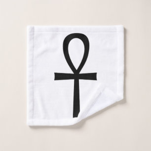 Ankh Egyptian Life Symbol Waschlappen