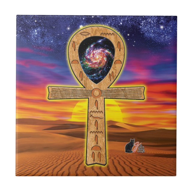 Ankh Fliese (Vorderseite)