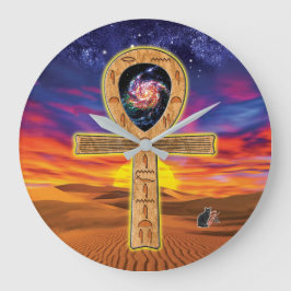 Ankh Large Clock Große Wanduhr