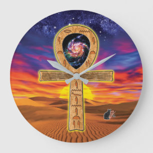 Ankh Large Clock Große Wanduhr