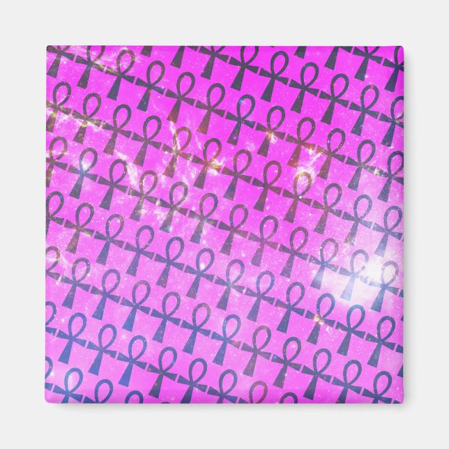 Ankh Pattern Magnet (Vorne)