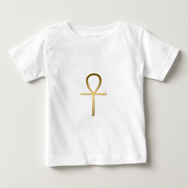 Ankh queres ägyptisches Symbol Baby T-shirt (Vorderseite)