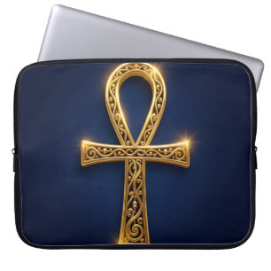 Ankh Symbol Bedeutung – Schlüssel des Lebens´10 Laptopschutzhülle