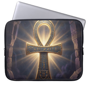 Ankh Symbol Bedeutung – Schlüssel des Lebens´12 Laptopschutzhülle