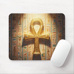Ankh Symbol Bedeutung – Schlüssel des Lebens´1 Mousepad