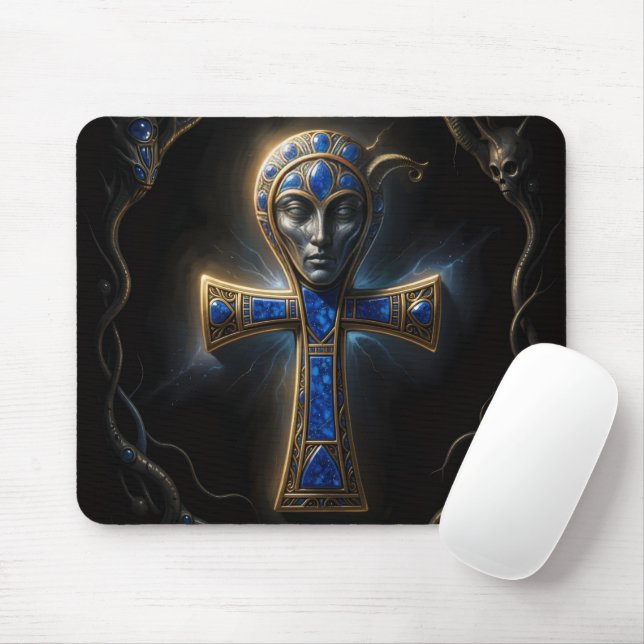 Ankh Symbol Bedeutung – Schlüssel des Lebens´3 Mousepad (Mit Mouse)