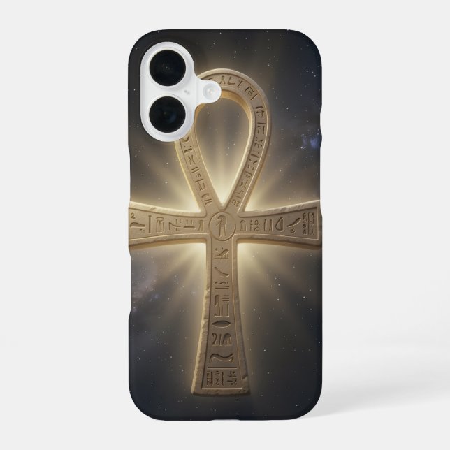 Ankh Symbol Bedeutung – Schlüssel des Lebens´5 iPhone 16 Hülle (Rückseite)