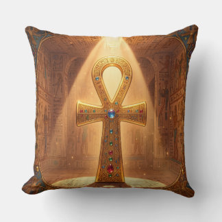 Ankh Symbol Bedeutung – Schlüssel des Lebens´6 Kissen