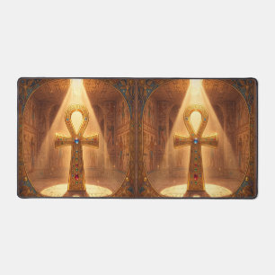 Ankh Symbol Bedeutung – Schlüssel des Lebens´6 Schreibtischunterlage