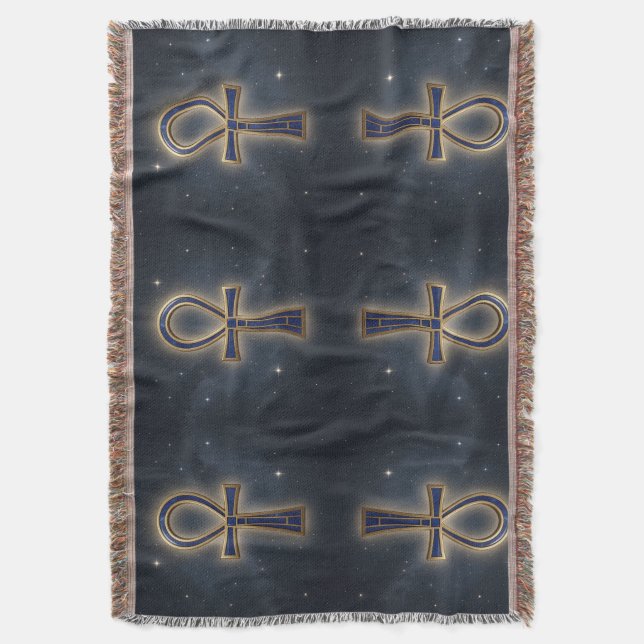 Ankh Symbol Bedeutung – Schlüssel des Lebens´7 Decke (Vorderseite Vertikal)