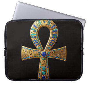Ankh Symbol Bedeutung – Schlüssel des Lebens´8 Laptopschutzhülle