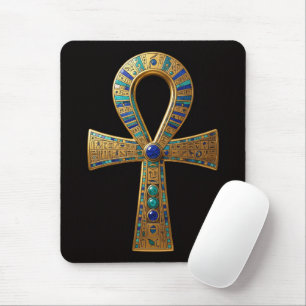 Ankh Symbol Bedeutung – Schlüssel des Lebens´8 Mousepad