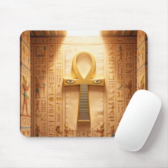 Ankh Symbol Bedeutung – Schlüssel des Lebens´9 Mousepad (Mit Mouse)
