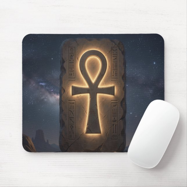 Ankh Symbol Meaning – Key of Life´12 Mousepad (Mit Mouse)