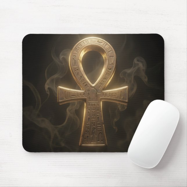 Ankh Symbol Meaning – Key of Life´1 Mousepad (Mit Mouse)