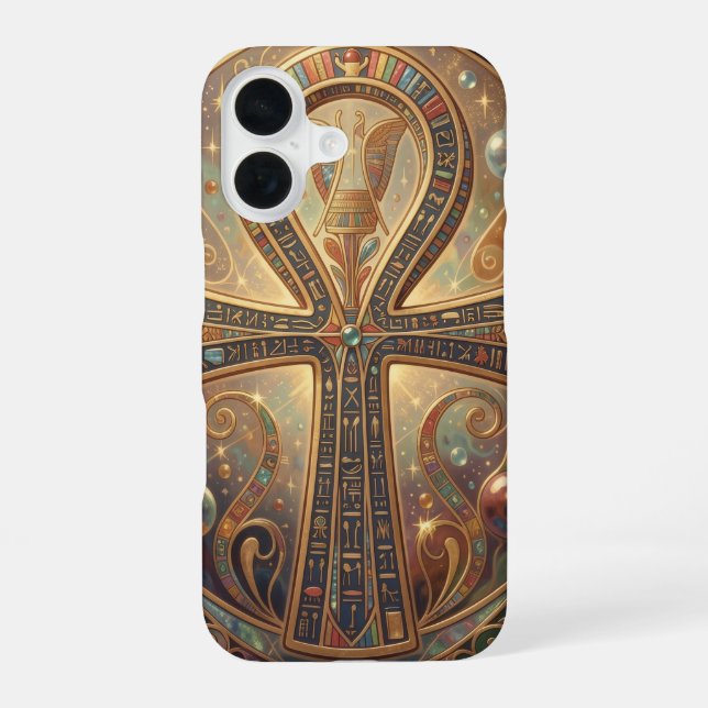Ankh Symbol Meaning – Key of Life´2 iPhone 16 Hülle (Rückseite)