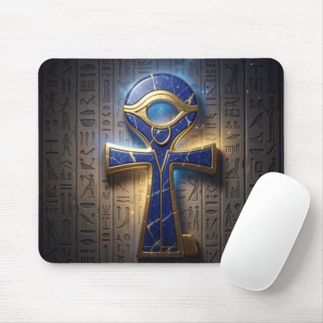 Ankh Symbol Meaning – Key of Life´8 Mousepad (Mit Mouse)