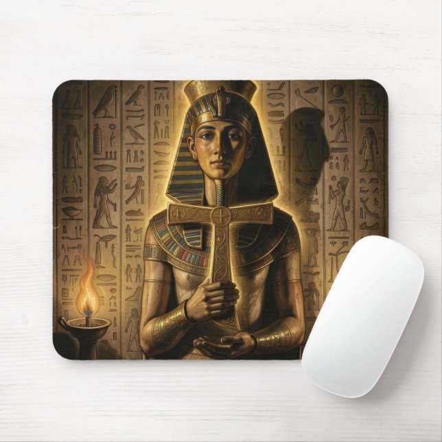 Ankh Symbol Meaning – Key of Life Mousepad (Mit Mouse)