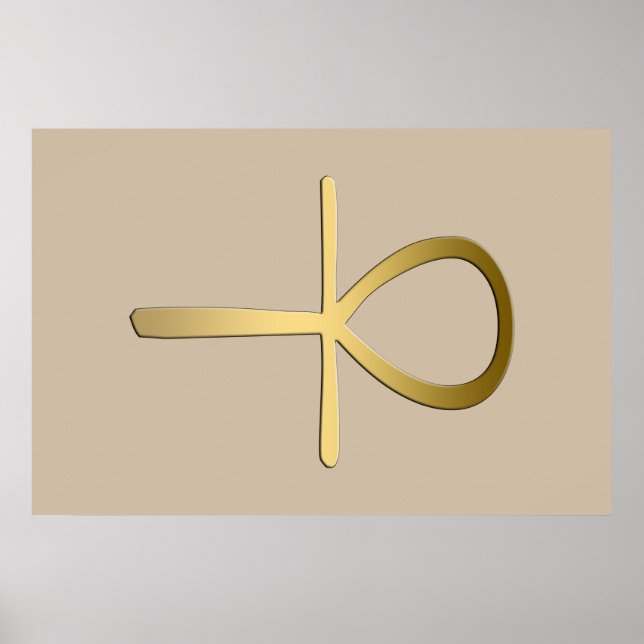 Ankh-Symbol Poster (Vorne)