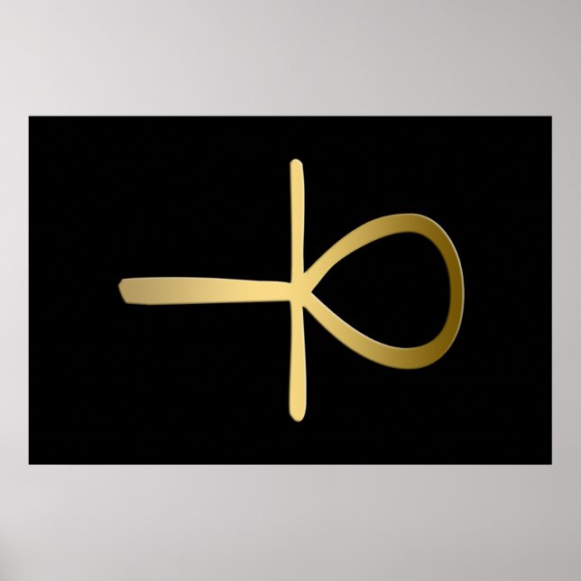 Ankh-Symbol Poster (Vorne)
