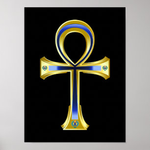 Ankh und Scarabs Poster