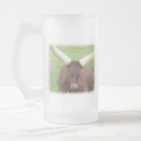 Ankhole Vieh-mattierte Bier-Tasse