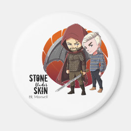 Ankit und Ethan von Stone Under Skin Magnet