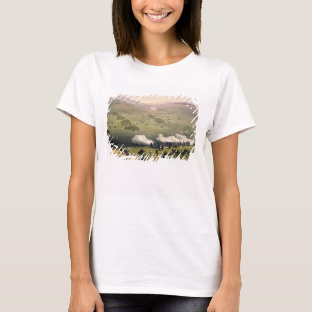 Anklage der Light Cavalry Brigade, 25. Oktober T-Shirt (Vorderseite)