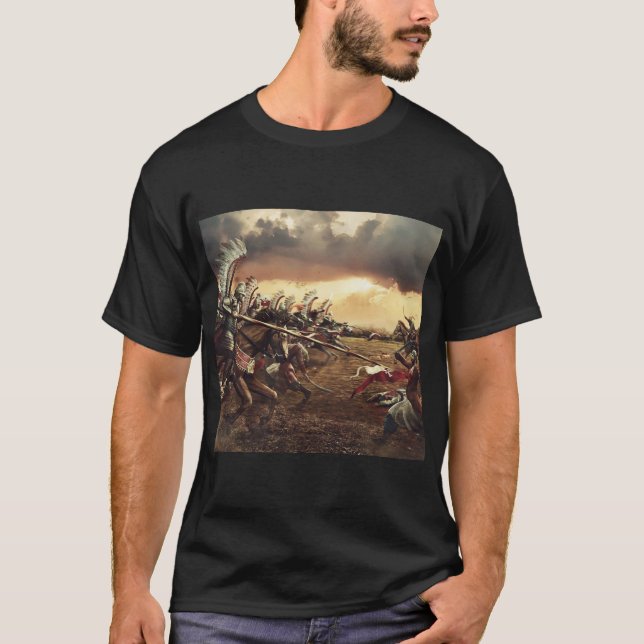 Anklage der Winged Hussars T-Shirt (Vorderseite)