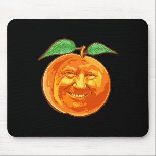 Anklage! Lustiges Trump-Pfirsich-Grafikdesign Mousepad