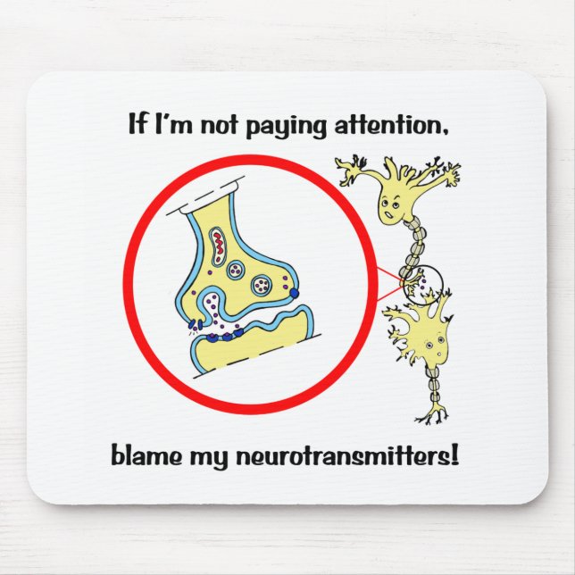 Anklage Neurotransmitters Mousepad (Vorne)