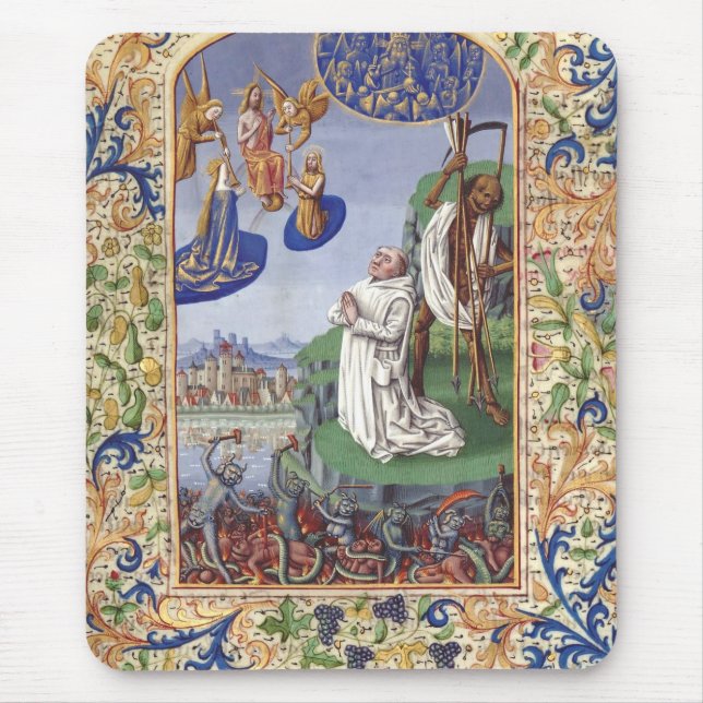 Anklagen des Heiligen Bernard Mousepad (Vorne)