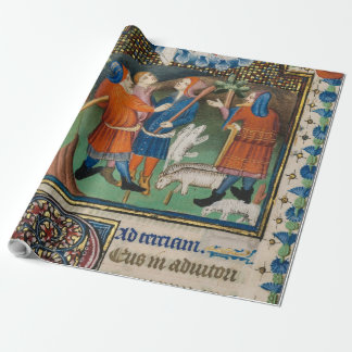 Ankündigung an die Hirten - geleuchtet Geschenkpapier