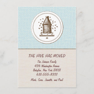 Ankündigung | Bienenstock | Blau