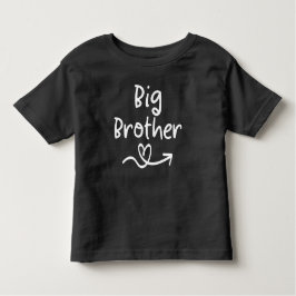 Ankündigung Big Brother | Matching Sibling Family Kleinkind T-shirt