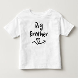 Ankündigung Big Brother | Matching Sibling Family Kleinkind T-shirt