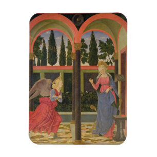 Ankündigung, c.1457 (Tempera auf Platte) Magnet