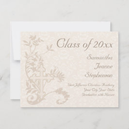 Ankündigung christlicher religiöser Abschluss, Cre